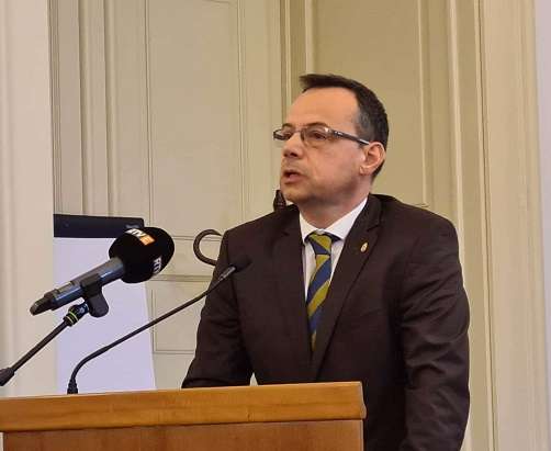 Dr. Simon Attila István, az SZGYF főigazgatója osztotta meg gondolatait a szakemberekkel