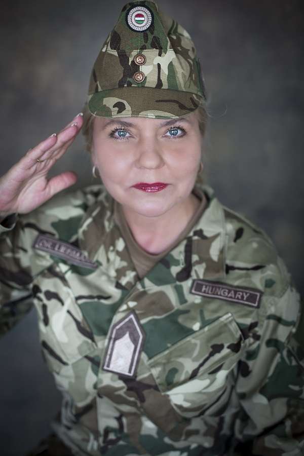 Liebmann Katalin katonaként